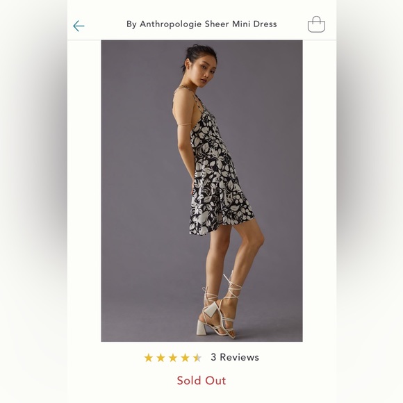 Cute Anthropologie dress/coverup - Picture 7 of 7